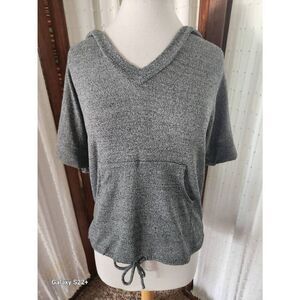 H24  Ginger G short-sleeved athletic hoodie